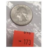 1964 D Silver Quarter