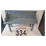 Small Wooden Bench 15.5"T X 24W X 8 "D