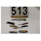 8 Pocket Knives