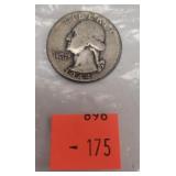 1944 Silver Quarter