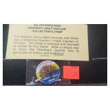 Kennedy Half Dollar Colorized 1999 Conneticut