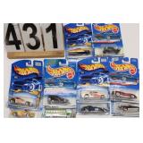 Flat of 10 Hot Wheels w/ Dodge Sidewinder