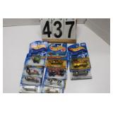 Flat of 10 Hot Wheels w/ 1956 Ford Truck