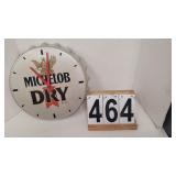 Michelobe Clock Battery Operated