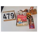 Kids Books - Beanie Babies - Pez Dispenser