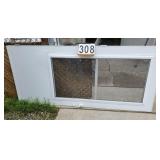 White Storm Door 80" X 35.25"