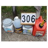 Pink Tote w/ Gas Can - Paint - Washer Fluid