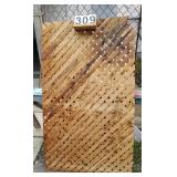 Lattice 75" X 59.50"