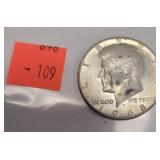 1968 Kennedy Half Dollars