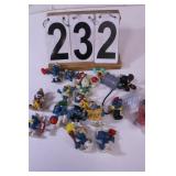 Flat Of Smurf Figures