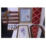Pictures ~ Mirror ~ Wooden Flag Wall Hanging