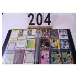 Binder Of Baseball Cards w/ Ken Griffey Jr And -