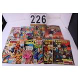 12 VTG Comics W/ Invaders - Rawhide Kid  1977 & -