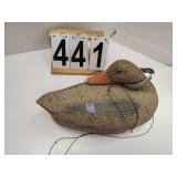 LA Davenport 1999 Wood Duck Decoy