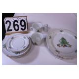 Holiday Hostess Christmas Dish Set (Incomplete)