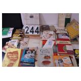 Box Of Cook Books W/ Creative Cooking - Cakes & -