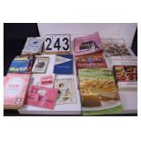 Box Of Cook Books W/ Confetti Cake - Annual-