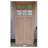 Entrance Door 79"T X 35"W