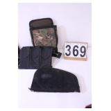 2 Ammo Pouches - Soft Gun Case