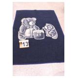 Honey Bear Throw 74.5" X 53"
