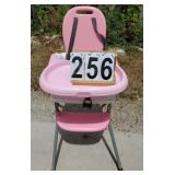 Pink Doll High Chair