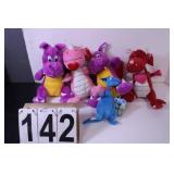 Box of Plush Dragons