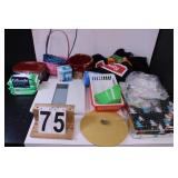 Bag w/ Scale ~ Baskets ~ Flushable Wipes ~