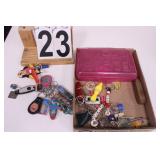 Flat of Key Chains