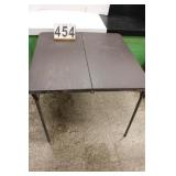 Folding Card Table