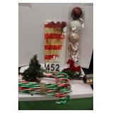 Lighted Candy Canes ~ Large Christmas Bulbs ~