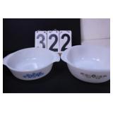 Dyno Ray Brown Daisy Bake Dish - Fire King-