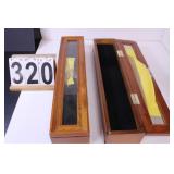 2 Display Cases For Medals Or War Memorbillia-