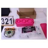 Flat W/ Tumbler Ice Mold W/ Bin - Shot Syringes -