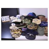34 Hats Includes Fishing ~ Eagle Claw