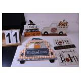 Wood Wall Fall Decor W/ Fall Is In The Air