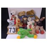 Bag of Stuffed Animals w/ Bears