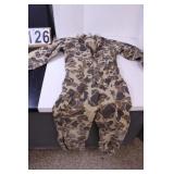 Pair of Camo Overalls Unknown Size