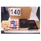 Box of Cookbooks w/ Pillsbury Cookbook