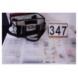 Flambeau Case W/ Fishing Tackle W/ Lures -