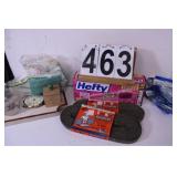 Flat W/ Bags - Pillow Slips - Candy Dish -