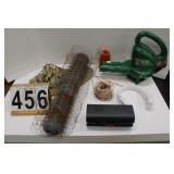 Box w/ Chicken Wire ~ Camo Hat ~ Projector ~