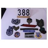 Flat w/ Military Patches