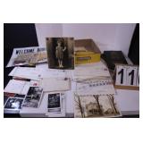 Flat of VTG Letters & Pictures