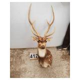 Mounted Axis Deer