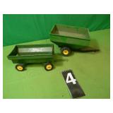 John Deer Metal Wagon