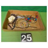 Flat of Costume Jewelry