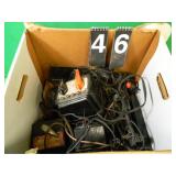 Box of Lionel Train Transformers