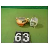 Effco vase & Japanese Creamer