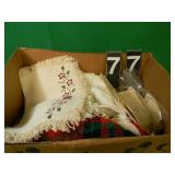 Box of Table Linens