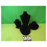 Black Jewelry Displays